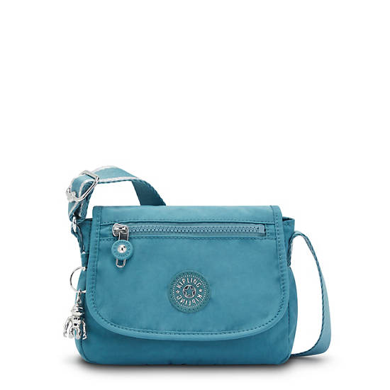 Torby Mini Kipling Sabian Crossbody Turkusowe | PL 1873VR